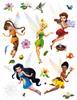 Disney Fairies muurstickers Tinkerbell en Elfjes