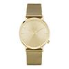 Goudkleurig KANE Horloge met Goudkleurige Milanese Horlogeba