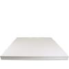 Witte polyethyleen werkblad 1600x700x25 mm