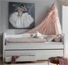 Love kajuitbed/bedbank met lades wit