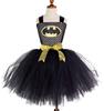 Batgirl meisje tutu prinsessenjurk + GRATIS tas hanger maat