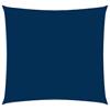 vidaXL Zonnescherm vierkant 3x3 m oxford stof blauw