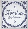 Abraham gefeliciteerd
