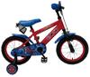 Spider Man Ultimate jongensfiets 14 inch Rood Blauw