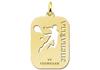 Names4ever Tennis Sporthanger in Goud GSB05