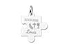 Names4ever Communie Puzzelstuk Hanger