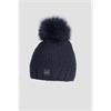 Pon Pon Hat Cedic Color : Black