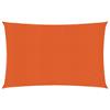 vidaXL Zonnezeil 160 g/m² 3,5x4,5 m HDPE oranje