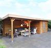 Blokhut/tuinhuis Ochten 700x300 cm