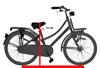 Zonix Meisjesfiets 24 Inch Matzwart Met Voordrager