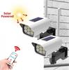 Dummy solar sensor camera LED lamp buiten waterdicht *wit*