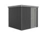 Metalen Berging Neo 2B 236x236 cm Met Enkele Deur - Donkergr