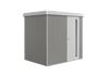 Metalen Tuinhuis Neo 1B 236x180 cm Met Enkele Deur - Kwartsg