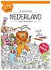 Mappy Klapper (XL kleurplaat) van Nederland (60x40 cm)