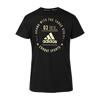 Adidas T-Shirt Combat Sports Zwart/Goud