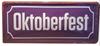 Oktoberfest reclamebord