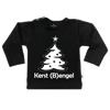 T-Shirt Kerst (B)engel 50/56 / lange mouw / zwart
