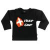 T-Shirt Hulpsint 50/56 / lange mouw / zwart