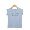 Blauwe top Thelma Organic By-Bar
