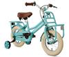 Supersuper Cooper meisjesfiets 12 inch Turquoise