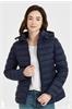 Dames jas Yana Capuchon F301 Dark Blue