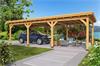 Overkapping Plat Dak Red Class Wood Odense Type 5 XL 793x378