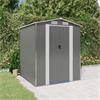 vidaXL Tuinschuur 192x191x223 cm gegalvaniseerd staal lichtg