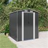 vidaXL Tuinschuur 192x191x223 cm gegalvaniseerd staal antrac