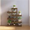 vidaXL Plantenstandaard 85x25x109,5 cm massief grenenhout ho