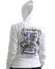 Grote foto tapout queen french terry hoodie dames kies uw maat s kleding dames jassen zomer