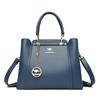 Zachte lederen handtas voor dames - Luxe designer 3-laags sc
