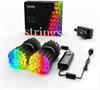 Twinkly miniverlichting met app 48m met 600 LED RGB - Zwart