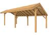 Douglasvision Kapschuur Comfort 505x320 cm - Onbehandeld