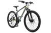 BIKESTAR 26 inch Hardtail Sport MTB, 21V, Grijs/Geel