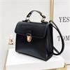 Small Crossbody Bag for Women with Clasp - PU Leather Should