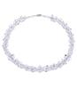 Rich Bicone Ketting met Meerdere Glaskristallen