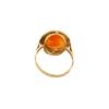 Grote foto gouden ring met camee 14 krt kleding dames sieraden