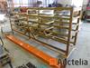 Op wielen rek, palletstelling liggers