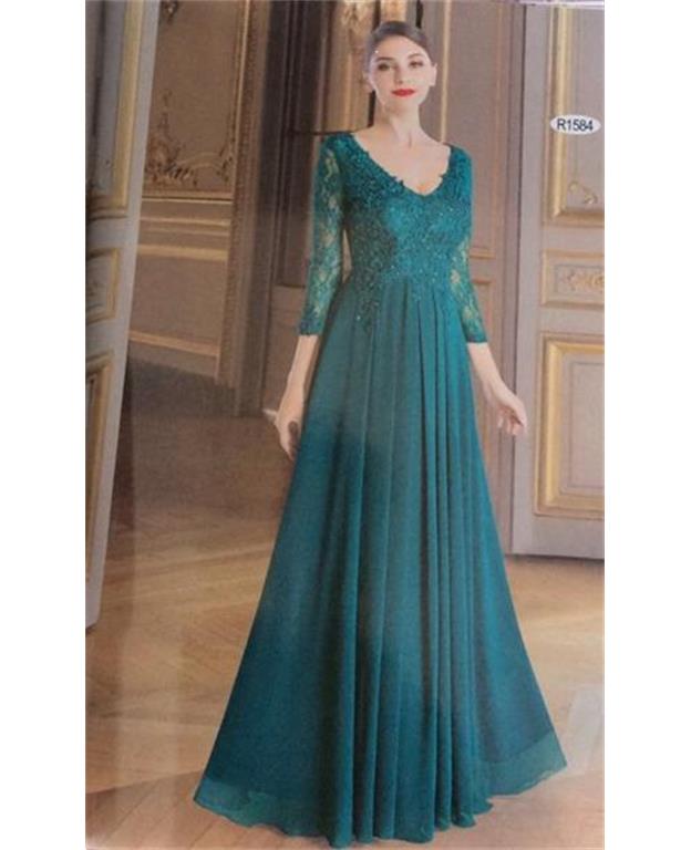 RIIQIICHY Elegante sjaal voor dames – Zachte lange pashmina omslagdoek – Perfect voor bruiloft, avondjurk of feest – Smaragdgroen