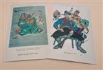 6 anti-nazi karikatuur postkaarten Arthur Szyk