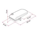 Fiamma Safe Door Magnum Frame
