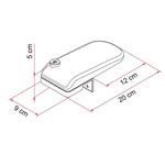 Fiamma Safe Door Magnum Frame