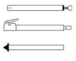 Campking Stormstok 28/25mm 170-260cm : CFRP