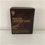 U Wax on Leather care
