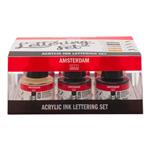 Amsterdam Acrylic Ink Lettering Set