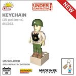 COBI 1361 Keychain US Soldier