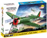 COBI  5736 P-47 Thunderbolt & Tank Trailer