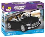 COBI - Action Town 1803 - Sportcar Zwart Cabrio