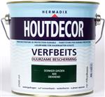 Hermadix Houtdecor Verfbeits Donker Groen 623 2,5 liter