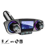 bt06 auto bluetooth mp3-speler fm-zender aux-modulator handsfree carkit slim opladen dubbele usb-aut